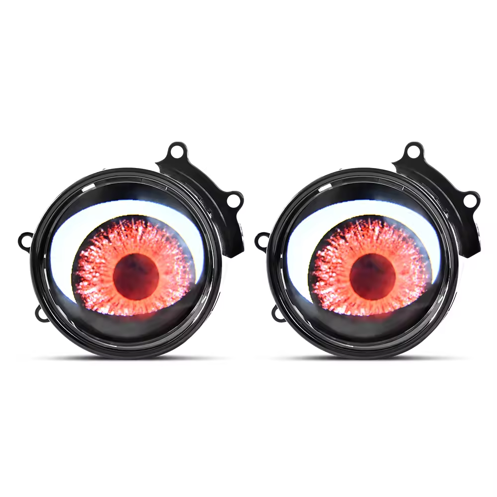 NEW 3 Inch LED Devil Eye Lighting DRL Aftermarket Car Accessories Retrofit Conversion Kits